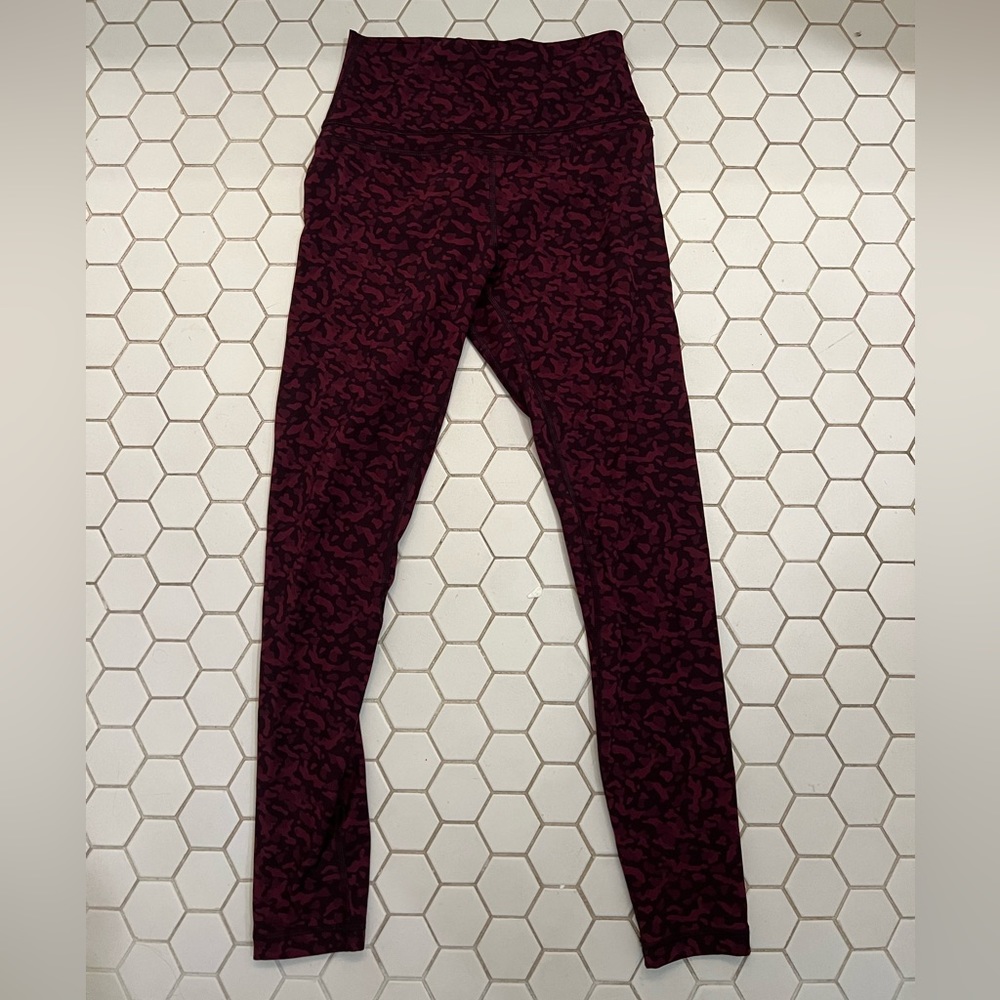 Red leopard leggings CRZ yoga